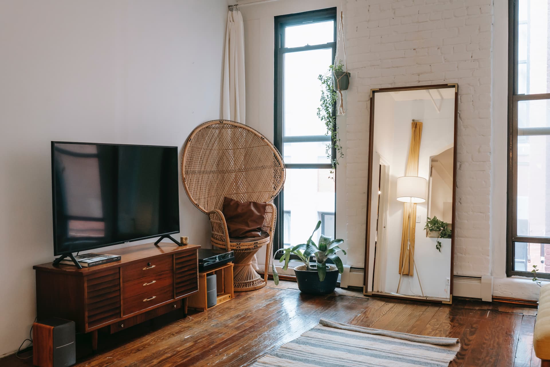 Habitación decorada estilo bohemio